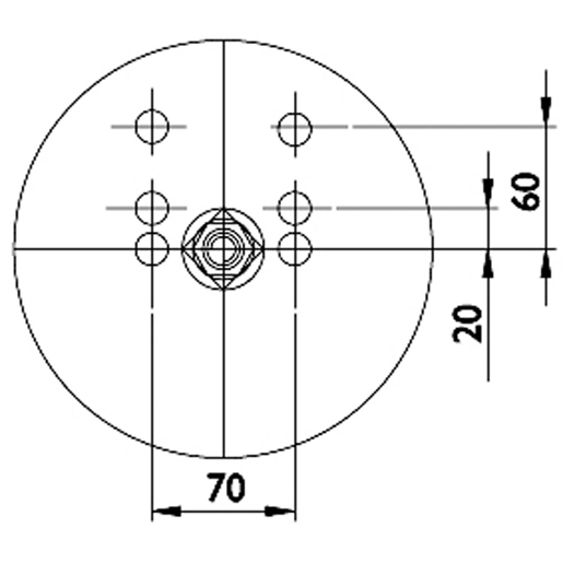 Technische Zeichnung von LUFTFEDER SABO BPW 105